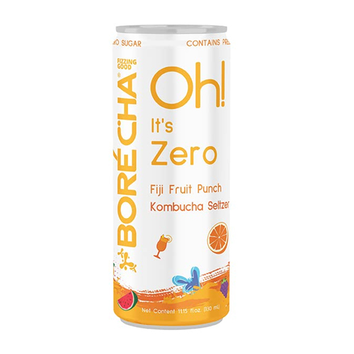 Borecha Kombucha Zero Sugar Fiji Fruit