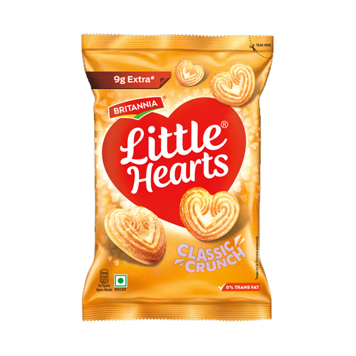 Britannia Little Hearts Classic Crunch