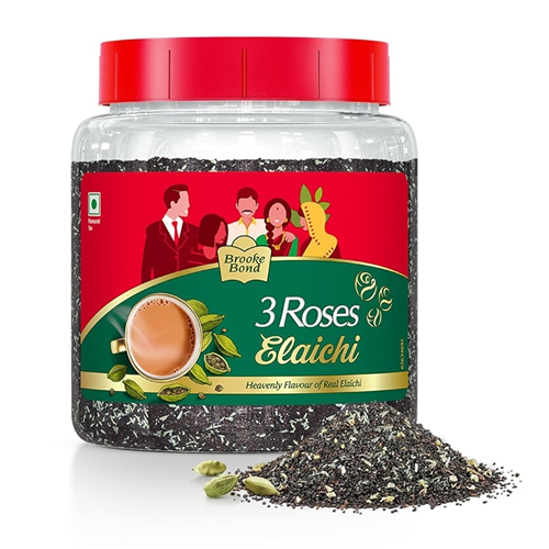 Brooke Bond 3 Roses Elaichi Jar