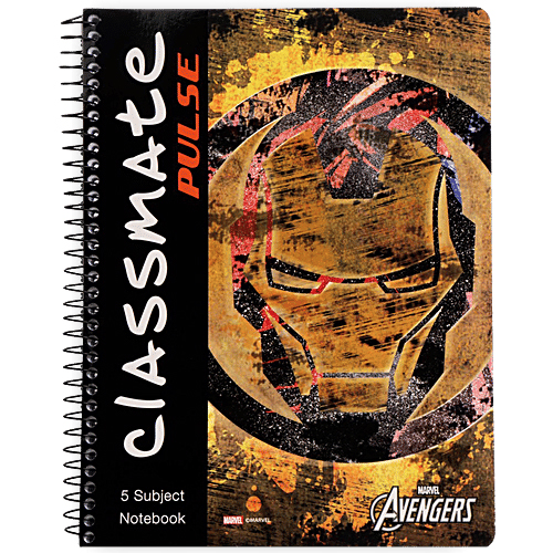 Classmate 0123 Spiral Single Ruled Notebook