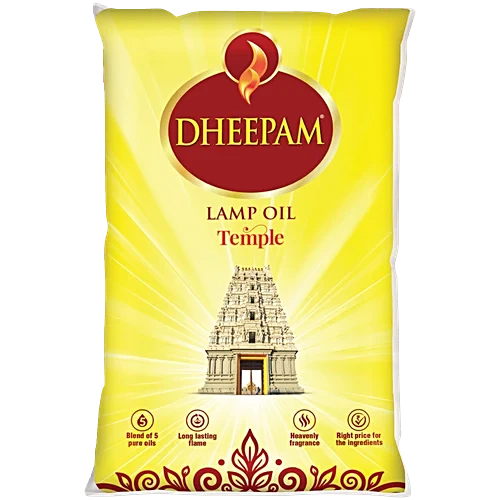 Dheepam Temple Lamp Oil Pouch