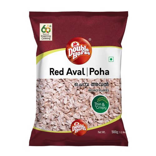 Double Horse Red Aval