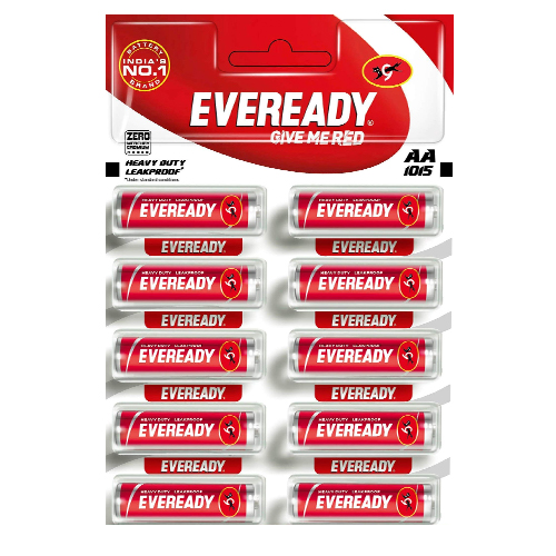 Eveready Aa Battery Red