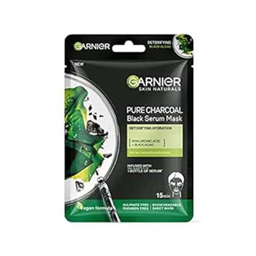 Garnier Pure Charcoal Black Serum Mask