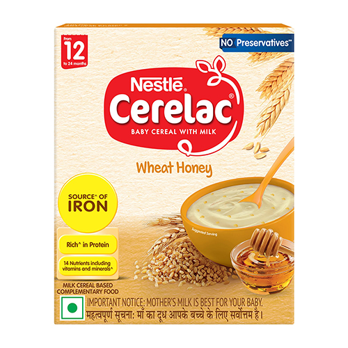 Nestle Cerelac Baby Cereal Wheat Honey
