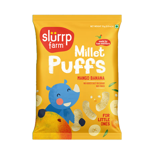 Slurrp Melty Puffs Mango Banana