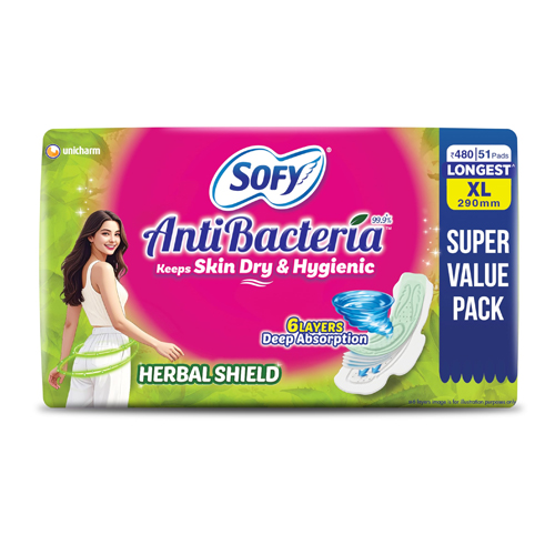 Sofy Antibacteria Xl Pads