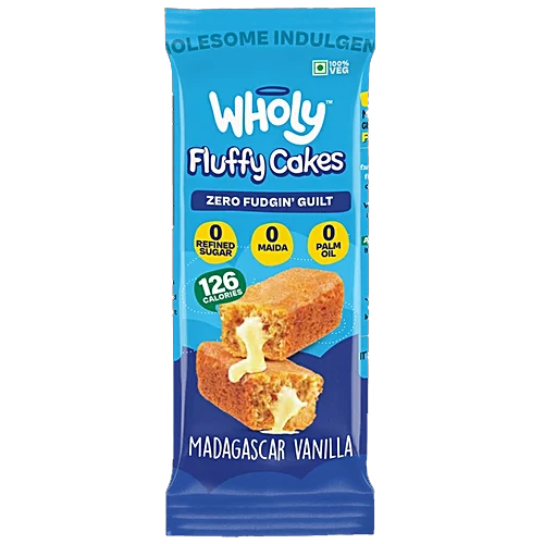 Wholy Fudge Vanilla Cake