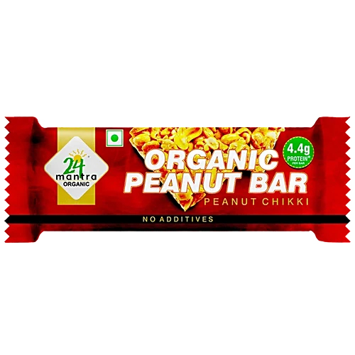 24 Mantra Organic Peanut Chikki Jaggery