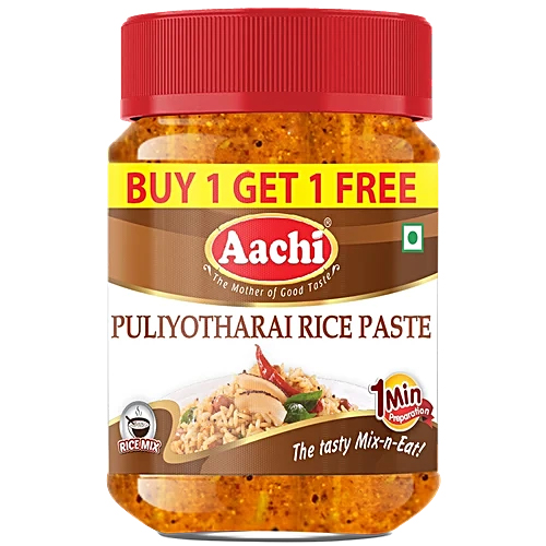 Aachi Puliyodharai Rice Paste