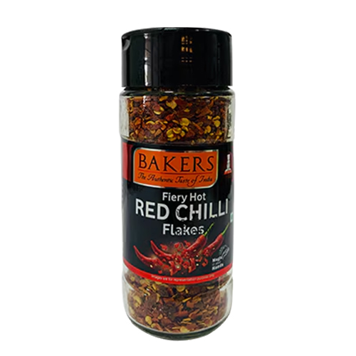 Bakers Fiery Hot Red Chilli Flakes