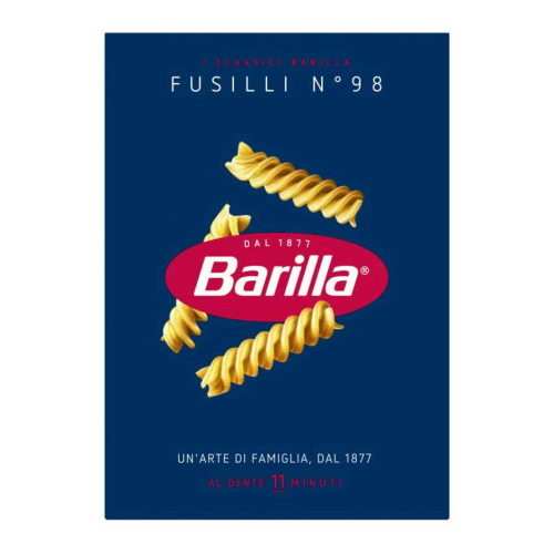 Barilla Fusila Cottura Italia N 98