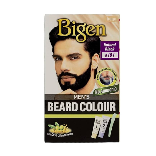 Bigen Men Beard Color B101 Natural Black