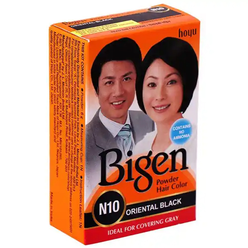 Bigen Oriental Black N10 Hair Dye Powder