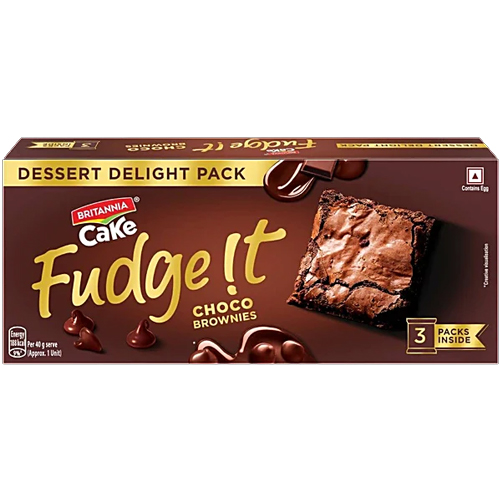 Britannia Fudge It Cho Brownies Cake