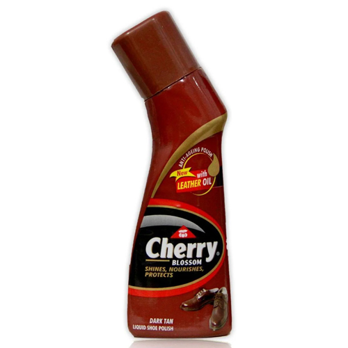 Cherry Blossom Leather Oil Dark Tan