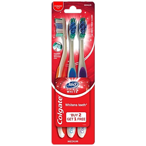 Colgate 360 Degree Visiblewhite Toothbrush