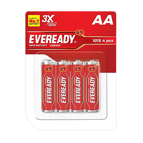 Eveready Battery Card Aa1015