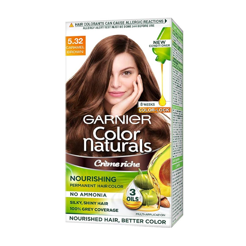 Garnier Color Natural 5.32 Caramel Brown Hair Color