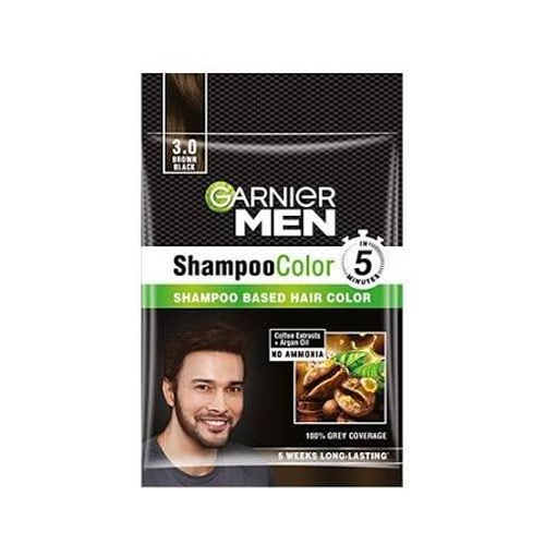 Garnier Men Shampoo Brown Black 3.0
