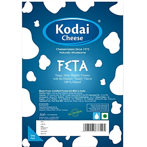 Kodai Dairy Feta Cheese