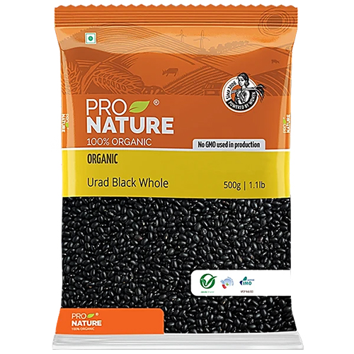 Pro Nature Organic Black Urad Whole