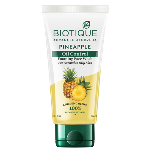 Biotique Bio Pineapple Oil Control Foaming Face Wash