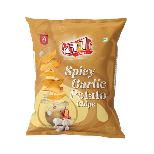 A-1 Garlic Potato Chips Pouch