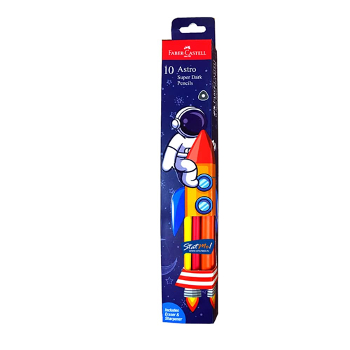 Faber Castell Astro 10 Dark Pencils