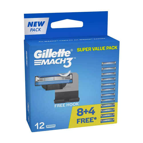 Gillete Mach3 Cartidges 1Box