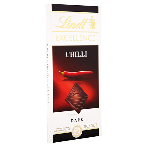 Lindt Excellence Chilli Dark Chocolate