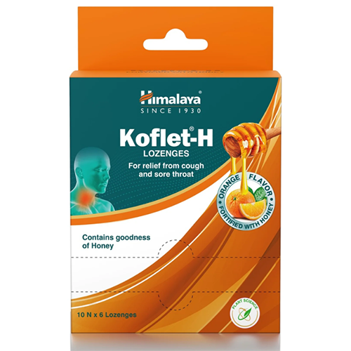 Himalaya Koflet-H Lozenges Orange Flavor