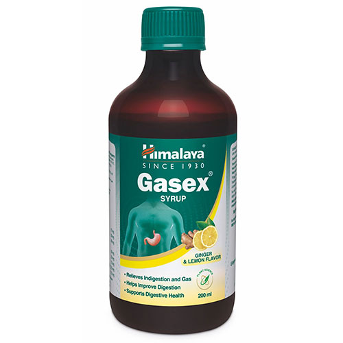 Gasex Syrup Ginger Lemon Flavour