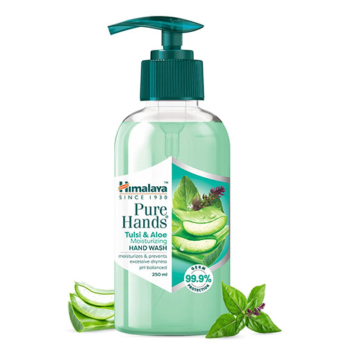 Pure Hands Tulsi And Aloe Moisturizing Hand Wash