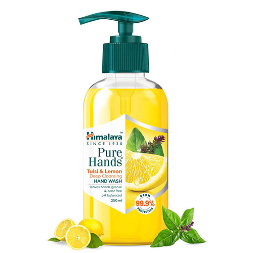 Pure Hands Tulsi And Lemon Deep Clean Hand Wash