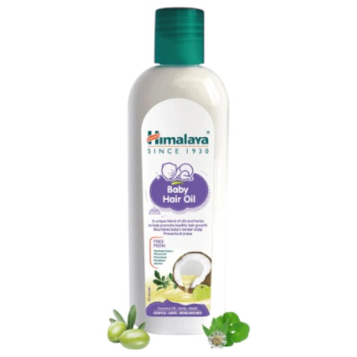 Baby Hair Oil Dual Language