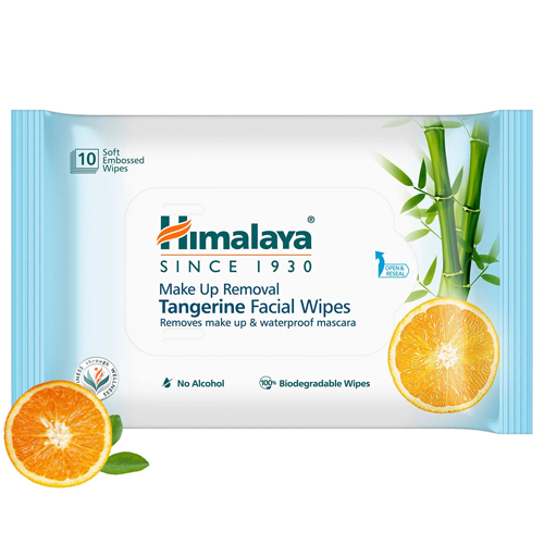 Make Up Remover Tangerine Facial Wipes