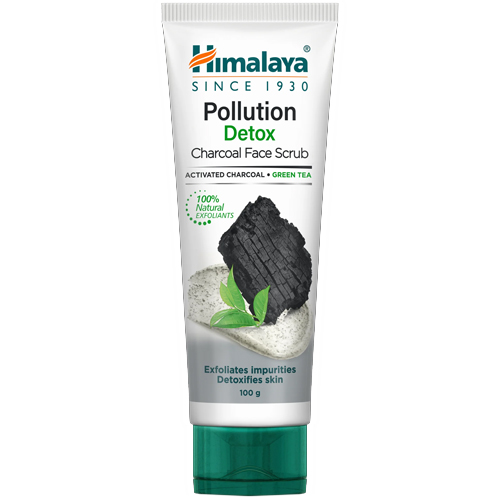 Pollution Detox Charcoal Face Scrub