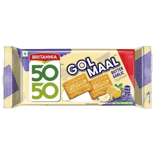 Britannia 50/50 Gol Maal Butter Biscuit