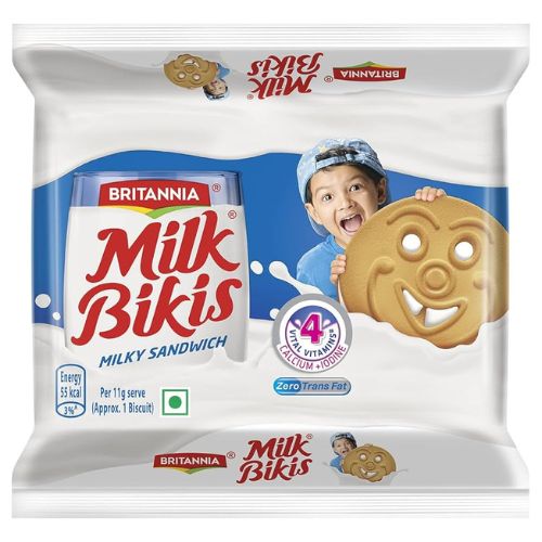 Britannia Milk Bikis Cream Choco Biscuits