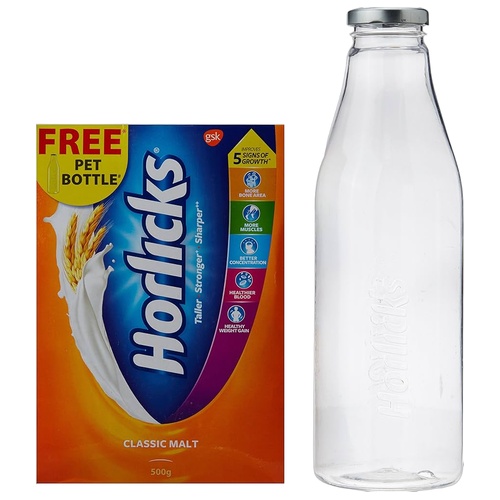Horlicks Classic Malt Refill Bottle