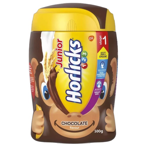 Horlicks Junior Stage-1 Chocolate Bottle