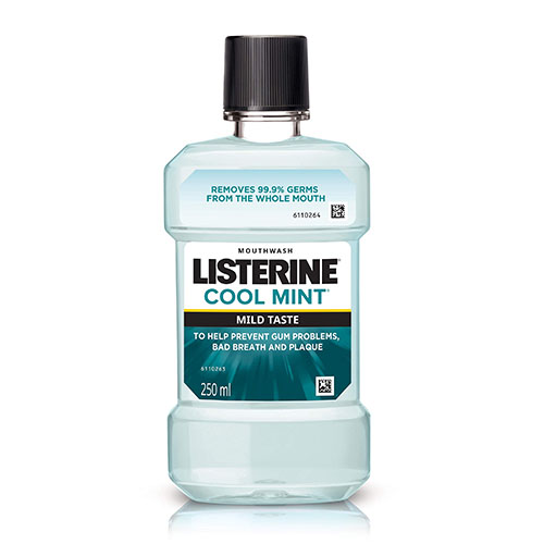 Listerine Mouthwash Cool Mint Mild Taste