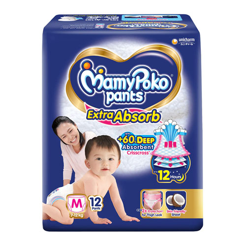 MamyPoko Pants Extra Absorb Medium 7-12 Kg