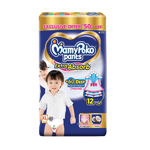 MamyPoko Pants Extra Absorb XL 12-17 Kg
