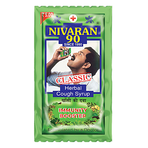 Nivaran 90 Herbal Cough SyrupSachet