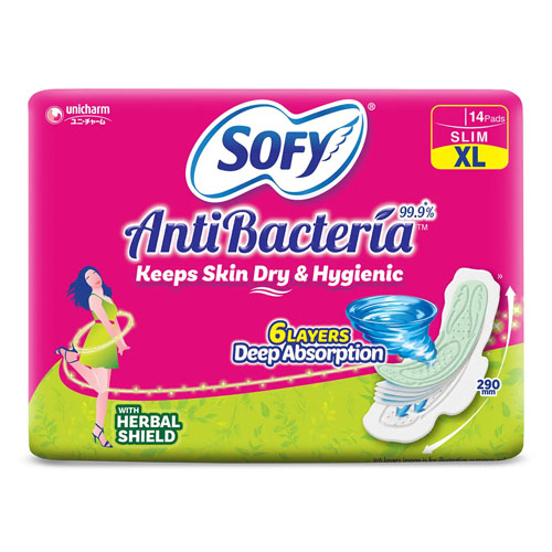 Sofy Antibacteria XL Pads