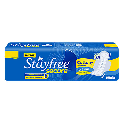 Stayfree Secure Cottony Soft Pads