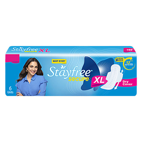 Stayfree Secure XL Dry cover