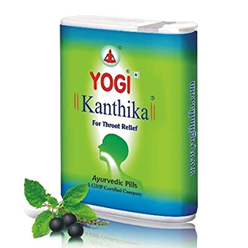 Yogi Kanthika Throat Relief Pills